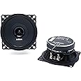 Audison APX 4-100mm 2-Way Coaxial Speaker with Neodymium Concentric Tweeter and Polypropylene Cone, 70W Max