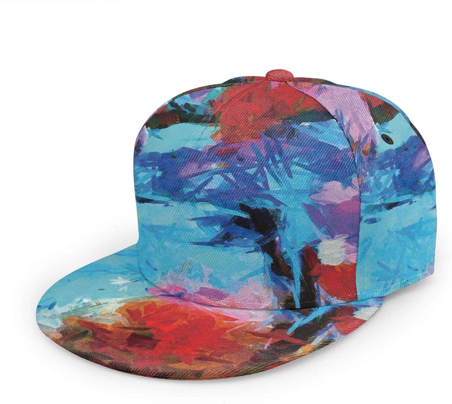 Shimin Abstract Art Oil Painting Baseball Cap, Durable Baseball Cap at