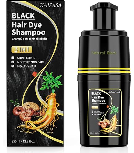 Shampoing Color Care OK HERBAL Golden Brown - Couvre Les Cheveux Gris, Senteur Herbal