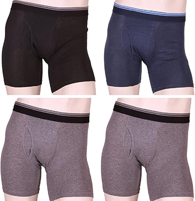 Kirkland Signature Men's Color Cotton Boxer Briefs XXLarge 8Pack at