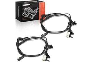 A-Premium Rear Brake Pad Wear Sensor Compatible with Land Rover Range Rover Evoque 2016 2017 2018 2019, 2-PC Set - Replace# LR072017