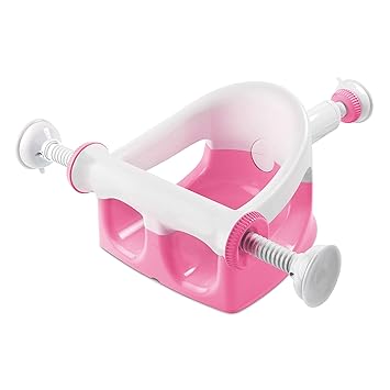 pink baby bath seat
