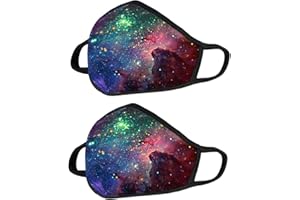 BeatBasic Dustproof Cotton Face Mask Cloth Cover with Nose Clip Cute Mouth Face Masks for Women Men Outdoor