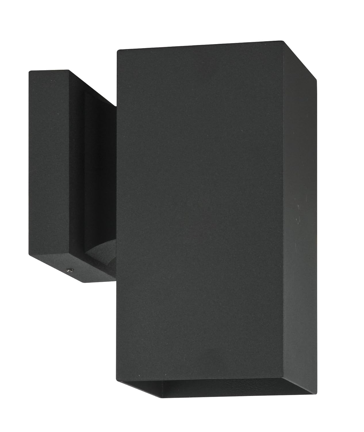 Luminance Contemporary (F6891-31) one Incandescent Light Square Exterior in Black Finish