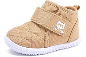 BMCiTYBM Toddler Baby Winter Snow Boots Boy Girl Faux Fur Warm Non Slip First Walking Infant Shoes