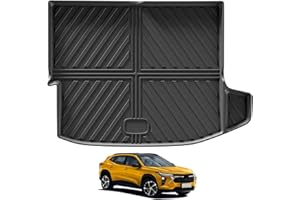 SMABEE Custom Fit for 2024 2025 Chevy Trax Cargo Liner TPE All Weather Cargo Mat for Chevrolet Chevy Trax 2024 2025 Accessories Trunk Mat Heavy Duty Boot Liner Interior Black