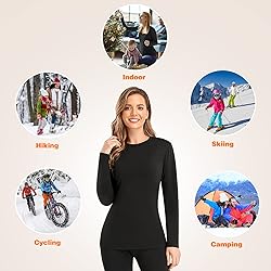 SIMIYA Thermal Underwear Set for Women Long Johns