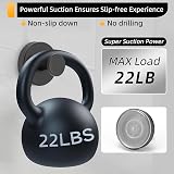 Bafiwu 2PCS Stainless Steel Suction Hooks Shower Bathroom Adhesive Hooks view 5