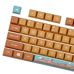 KiiBoom Fantasy of Egypt-Pyramids PBT Keycaps