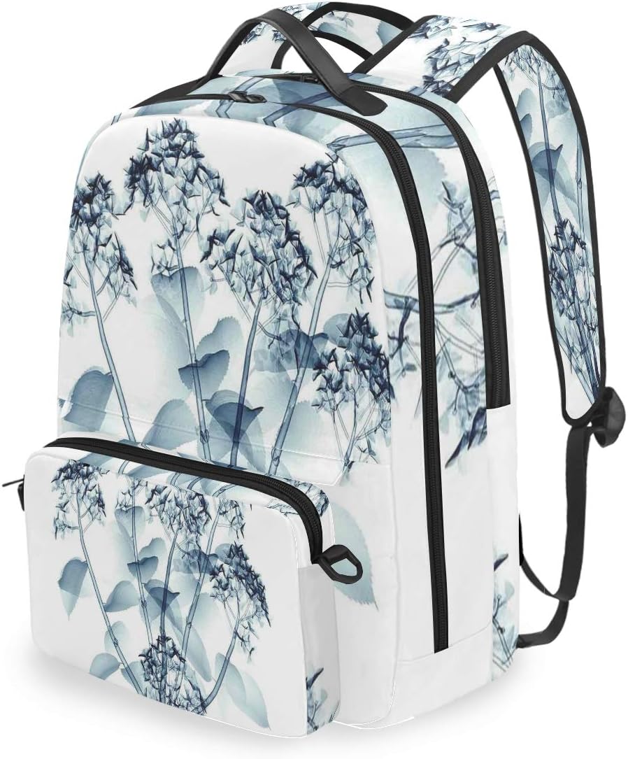 HATESAH Nebula Outer Space Stars Galaxy Print Detachable Backpack School Computer Bag Travel Rucksack Walking Portable Satchel Camping Knapsack For Boy Girl