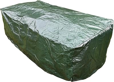 Selections Large Waterproof Outdoor Table Cover Green 2.03m