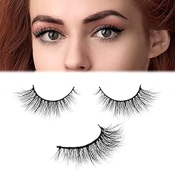 Barbiely 18MM Real Mink Lashes, 3 Pairs Mink