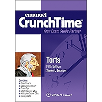 Emanuel CrunchTime for Torts (Emanuel CrunchTime Series) book cover