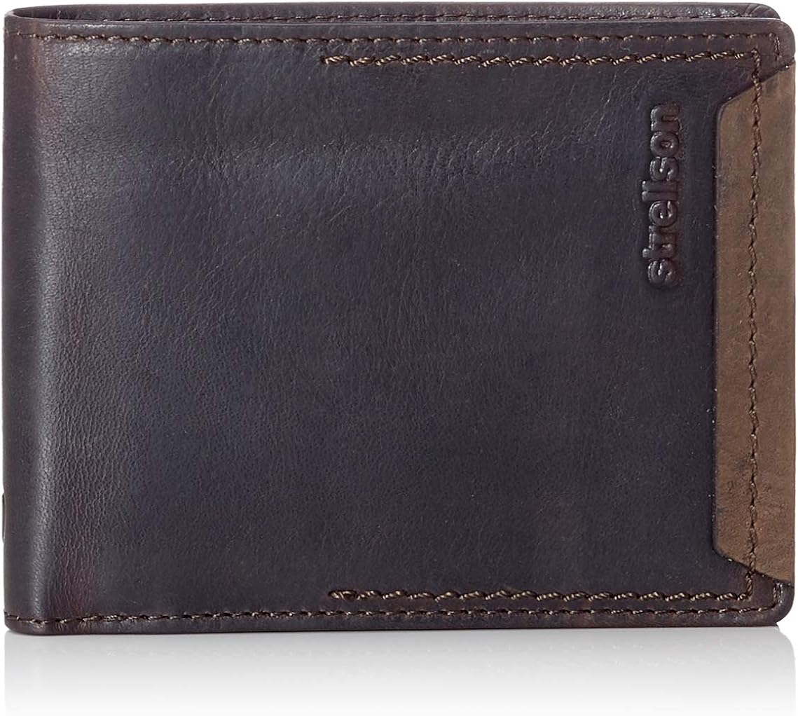 Strellson - Camden Corbin Billfold H7 Dark Brown, Dunkelbraun, One Size
