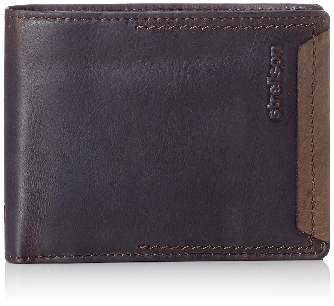 Strellson - Camden Corbin Billfold H7 Dark Brown, Dunkelbraun, One Size