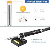 Tabiger 60W Soldering Iron Kit 220V Adjustable Temp 200-450℃ 5 Tips view 6