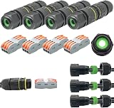 Waterproof Outdoor Junction Box 3/2 Poles IP68 5-14mm Pack of 4