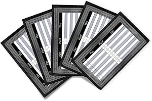 AUGELUX Football Play Wristbands, Triple Window Youth and Adults QB Wristband Playbook, Quarterback Wrist Bands for Plays, Softball Wristbands for Signs