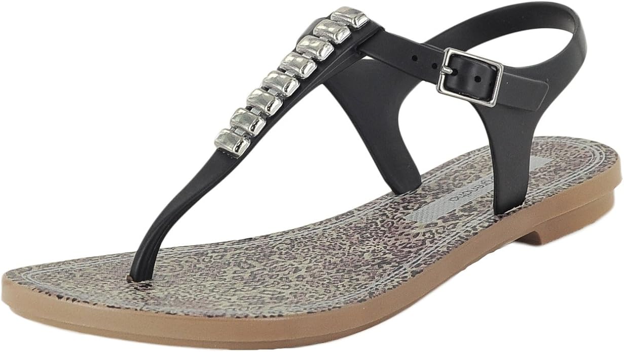 Amazon.com: GRENDENE Womens Acai Sand Flip-Flop (8, Black): Shoes