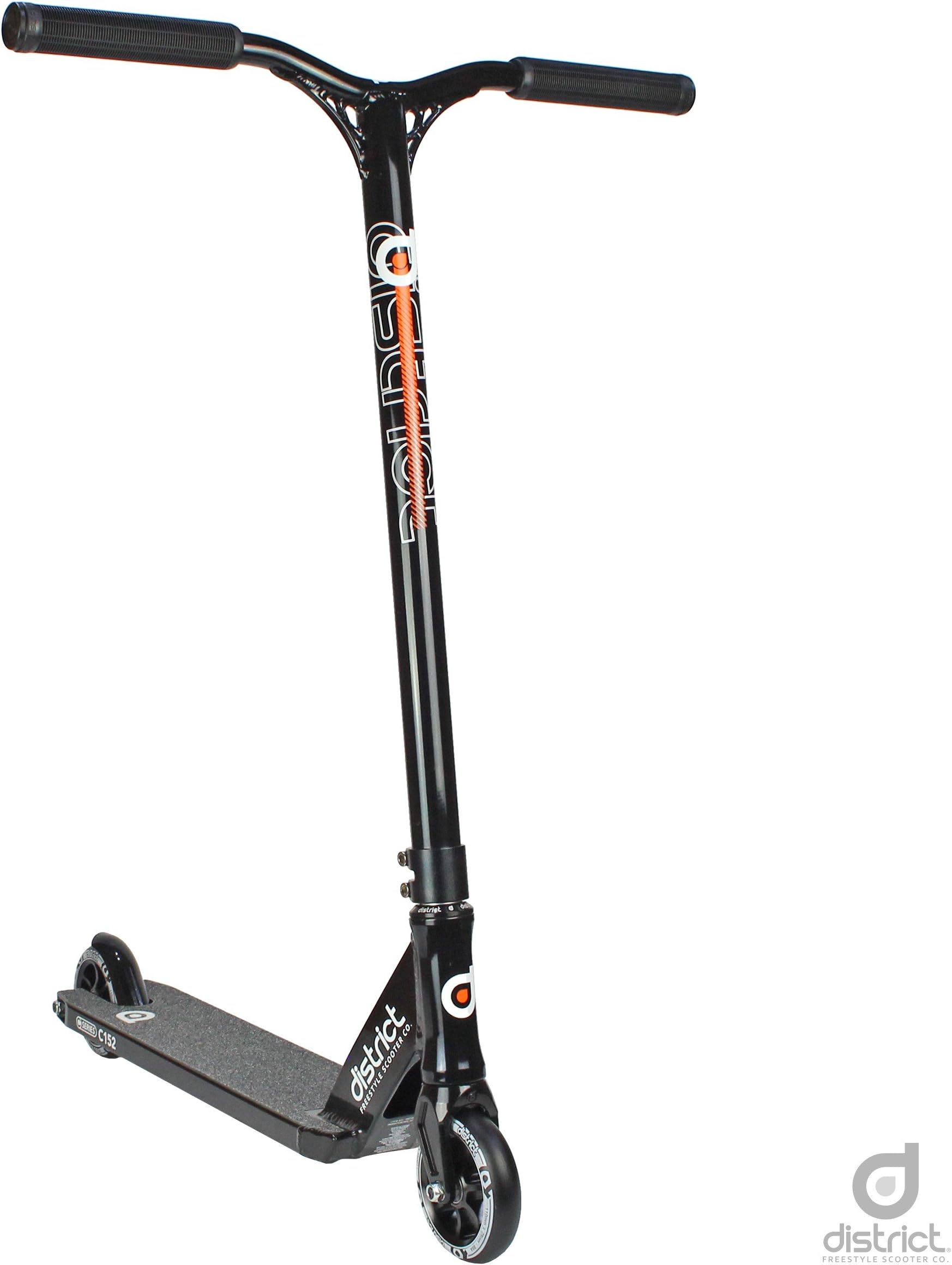 District C-Series C152 Pro Stunt Scooter (Black Orange)
