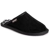 MUK LUKS mens Muk Luks® Men's Dave Printed Berber Suede Scuff