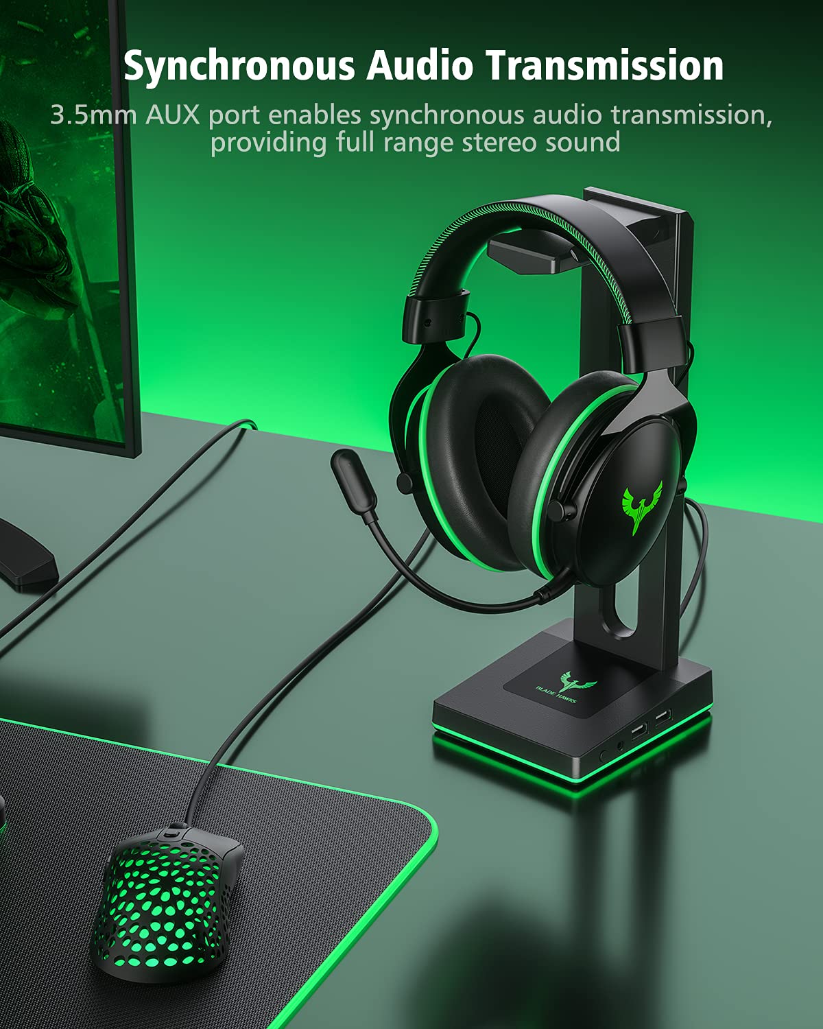RGB Headphone Stand