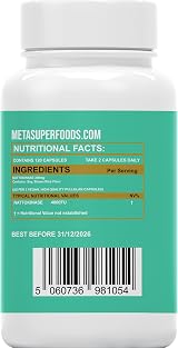MetaSuperfoods Nattokinase 4000FU 120 Veg Capsules Heart Circulation view 2