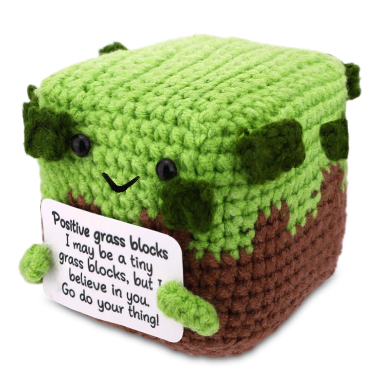 TOYMIS Support Plush Toy, Positive Doll Official Game Character Plushie Knitted Crochet Doll Kit for Kids and Fans Gift