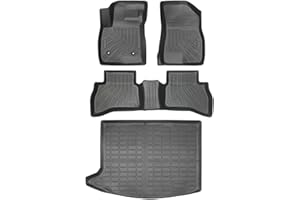 iLHOCAR ONLY AWD for Buick Encore GX Floor Mat 2020-2025 2026 | All Weather Floor Liners | Full Set Front Rear Cargo Trunk Ru