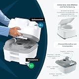 Thetford Porta Potty Portable Toilet Camping Lightweight 21L Tank 41.3cm view 5