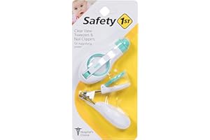 Safety 1st Clear View Tweezer and Nail Clipper Combo , 2 Piece Set