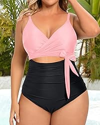 Daci Plus Size One Piece Swimsuit - Tummy Control