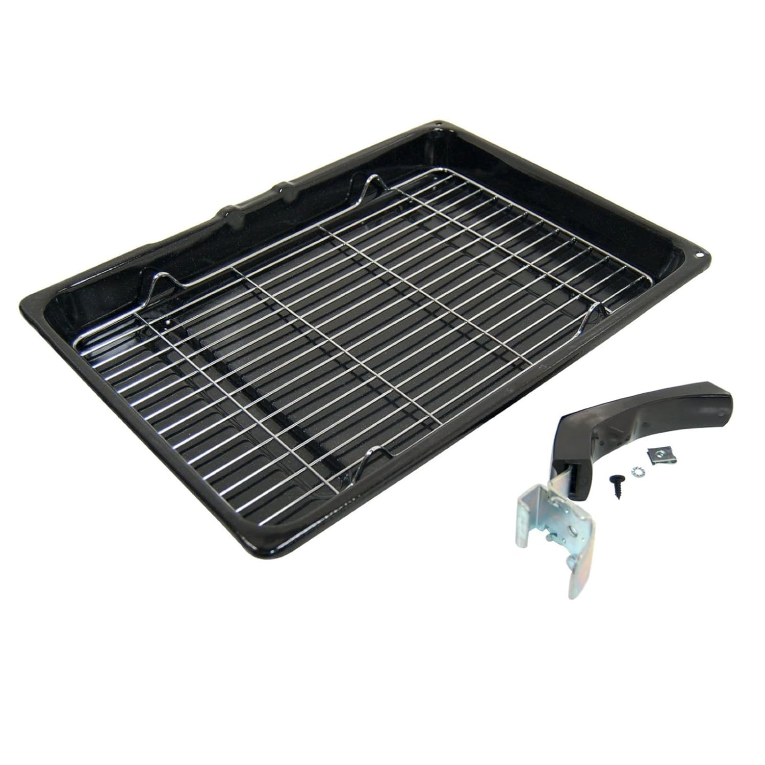 Hotpoint Oven Cooker Grill Pan With Rack Detachable Handle Buy