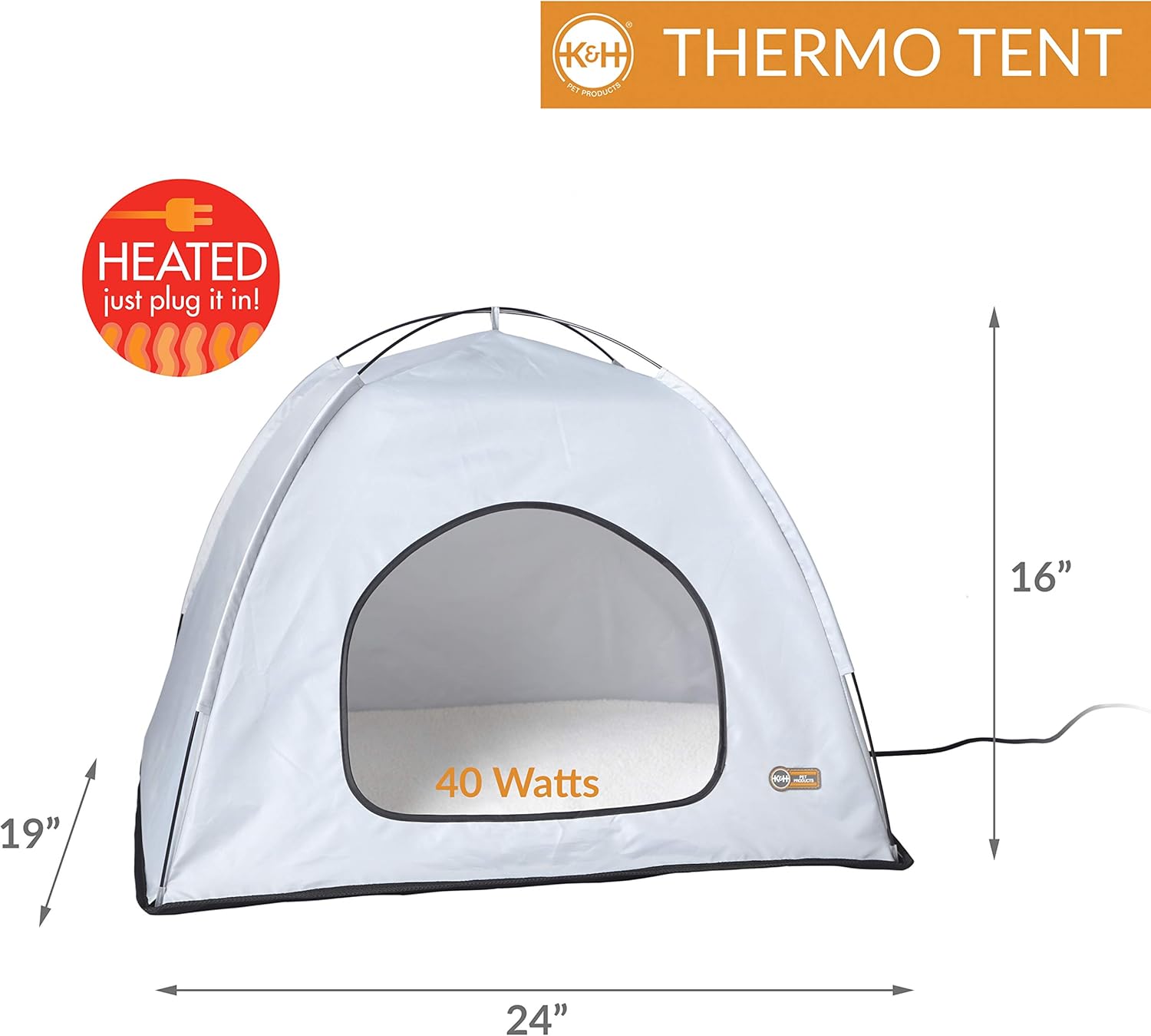 heated cat tent