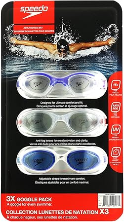 speedo goggles set