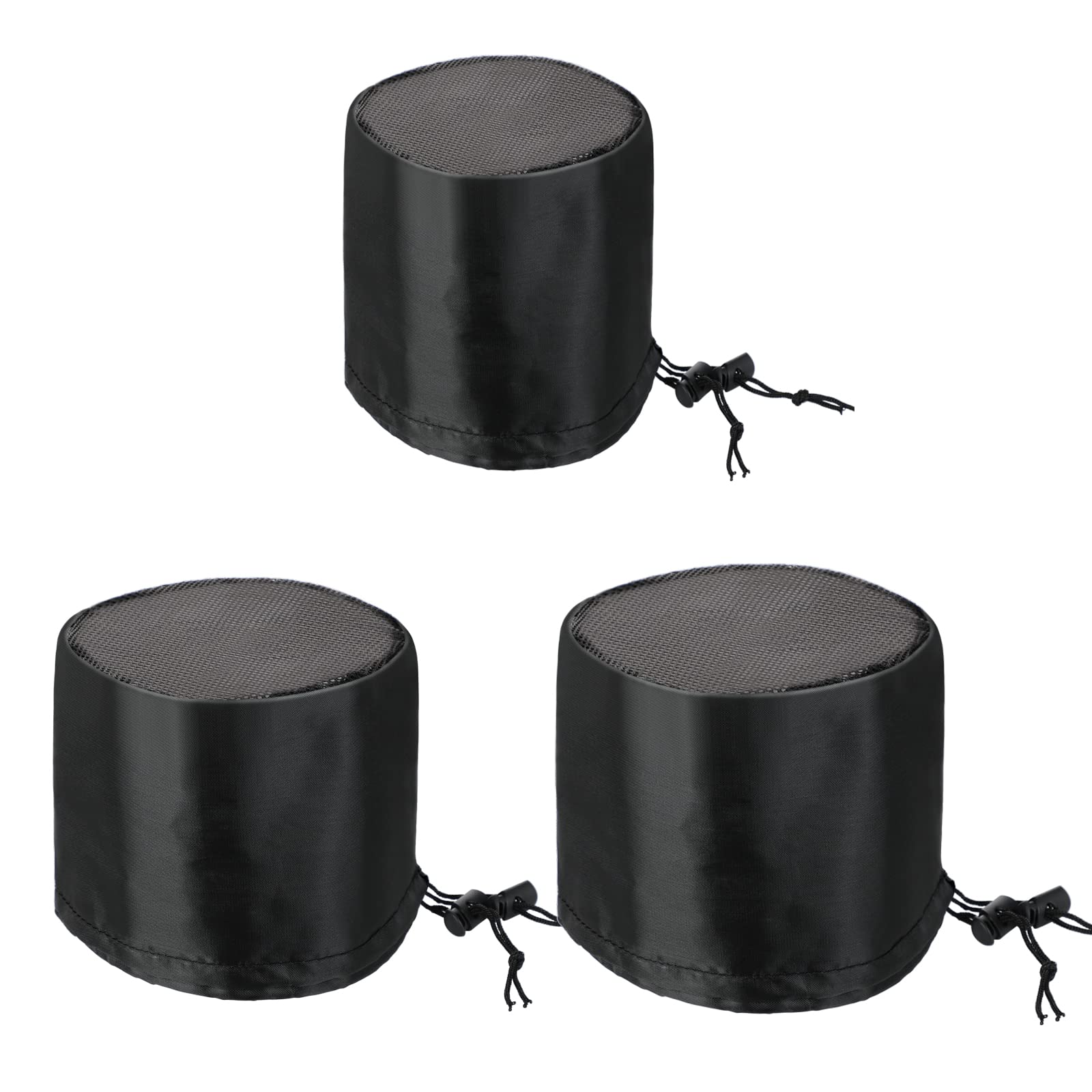 2Pcs Grow Tents Vent Cover, Elastic Ducting Tents, 4/6/8inch Duct Filter Vent Cover with Elastic Band and Fixed Buckle, Carbon Filter Cover for Grow Tent Plant Growth Tent Ventilation(4 inch)