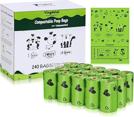 biodegradable poop bags amazon