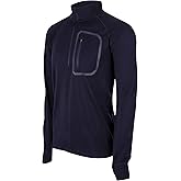 7EVEN Men's Merino Wool Long Sleeve Quarter Zip Pullover