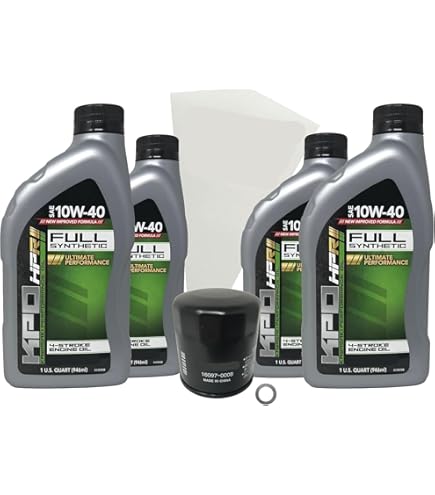 Amazon.com: Cyclemax Full Synthetic Oil Change Kit compatible with