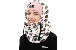 Shy Velvet Balaclava Wind-Resistant Winter Face Mask,Fleece Ski Mask for Men and Women,Warm Face Cover Hat Cap Scarf