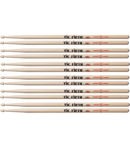Vic Firth American Classic 7A Terra Series Drumsticks, Wood Tip