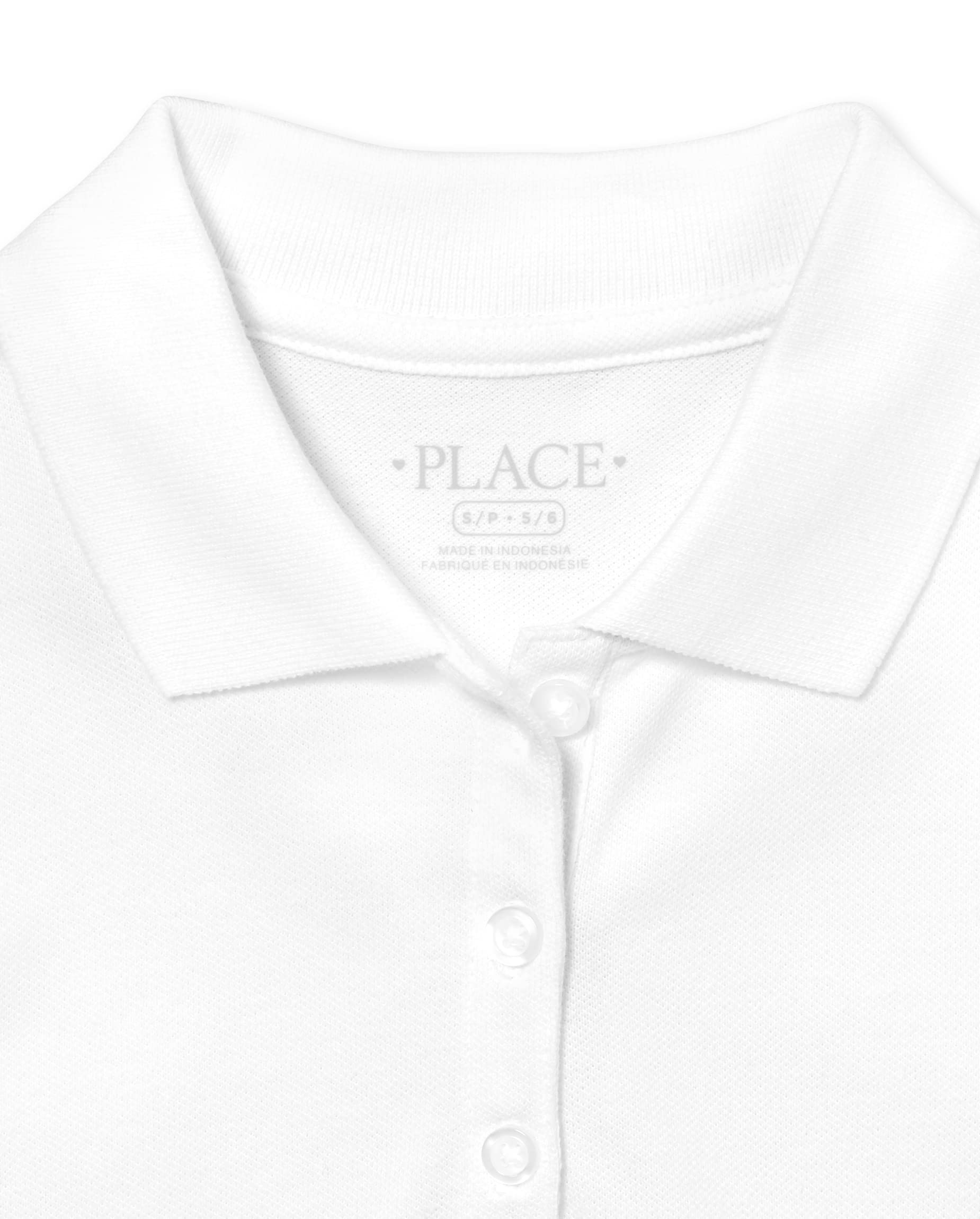The Children's Place Girls' Uniform Pique Polo