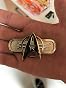 Amazon.com: Star Trek Movie Federation Uniform Chest Insignia Deluxe 3 ...