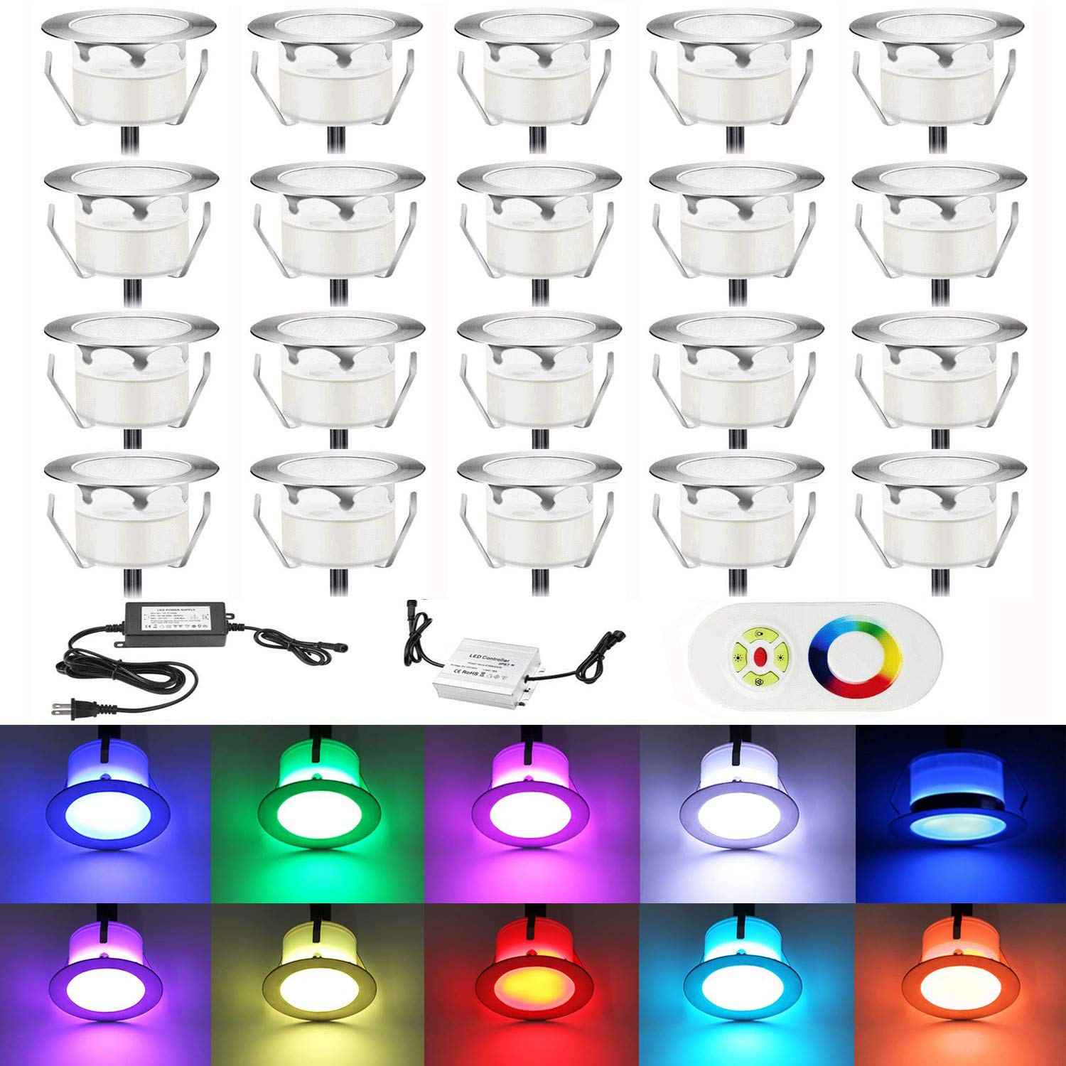 Best Outdoor Colored Deck Lighting