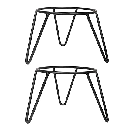 HINS Round Planter Stand With 3 Leg For Indoor & Outdoor Gardening (Black, 2) Plant Stands For Indoor Balcony I Plant Bench I Plant Stands I Pot Stand Single I Potted Plant Stand I Big Pots I Metal Plant Stand I Tall Outdoor Planter I Metal Casters I Large Plant Stand I Pot Stands For Garden I Indoor Plants Stand I Iron Plant Stand I Terrace Garden Stand I Garden Rack I Iron Stand For Pots I Pots Stand I Indoor Planter With Stand I Metal Plant Stands I Vase Sta