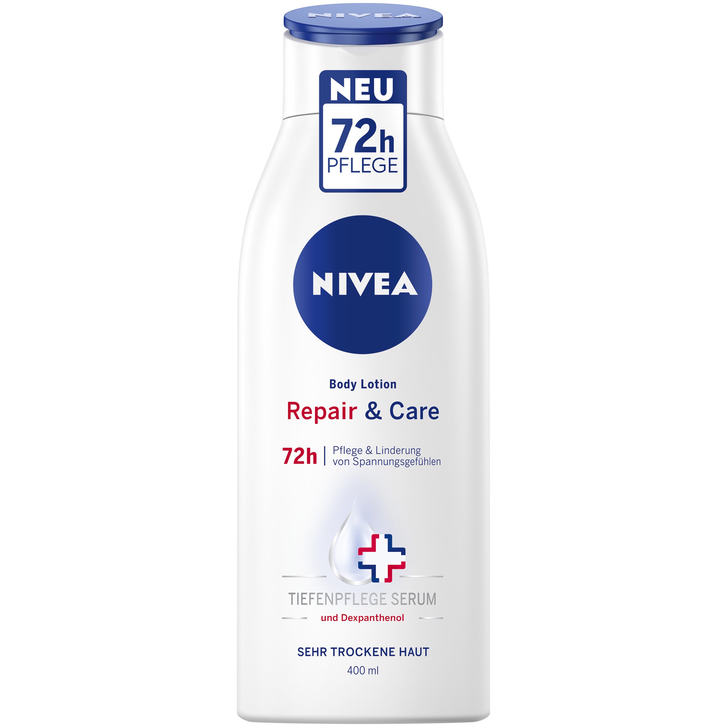 Nivea & Care SOS Body Lotion, 3 Pack (3 x 400 ml)
