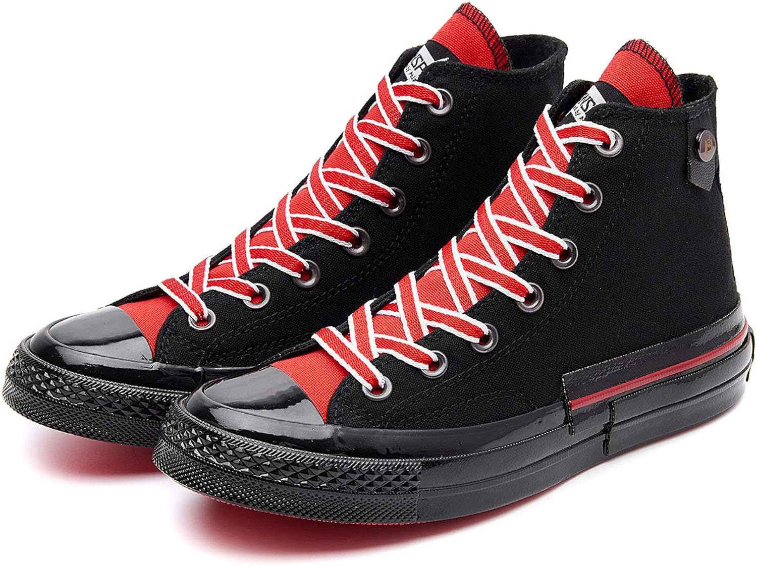 hi top fashion sneakers