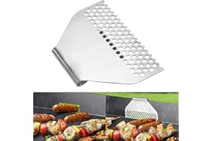 Grease Gate Blocker for Griddle Guard,Drain Blocker,Food Fighter Mesh Screen,Grease Stopper for Griddle, Blocks Food from Fal