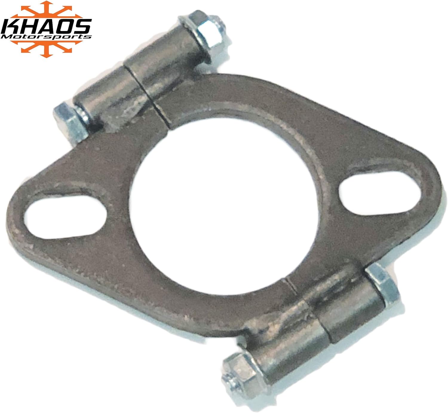 2 Inch Exhaust Flange Flat Oval Split Repair Replacement Khaos Motorsports Flanges Amazon Canada