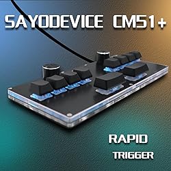 BTXETUEL SayoDevice CM51+ Rapid Trigger Keyboard